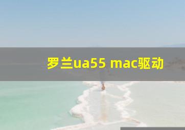 罗兰ua55 mac驱动